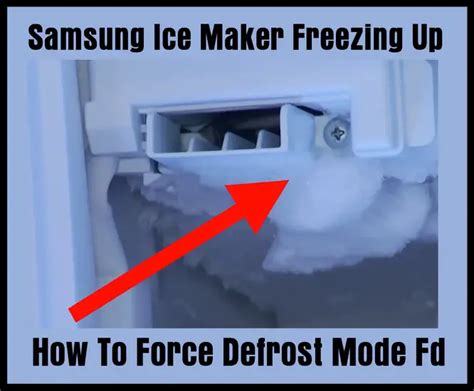 samsung fridge ice maker defrost|How to Defrost Samsung Ice Maker: A StepbyStep Guide